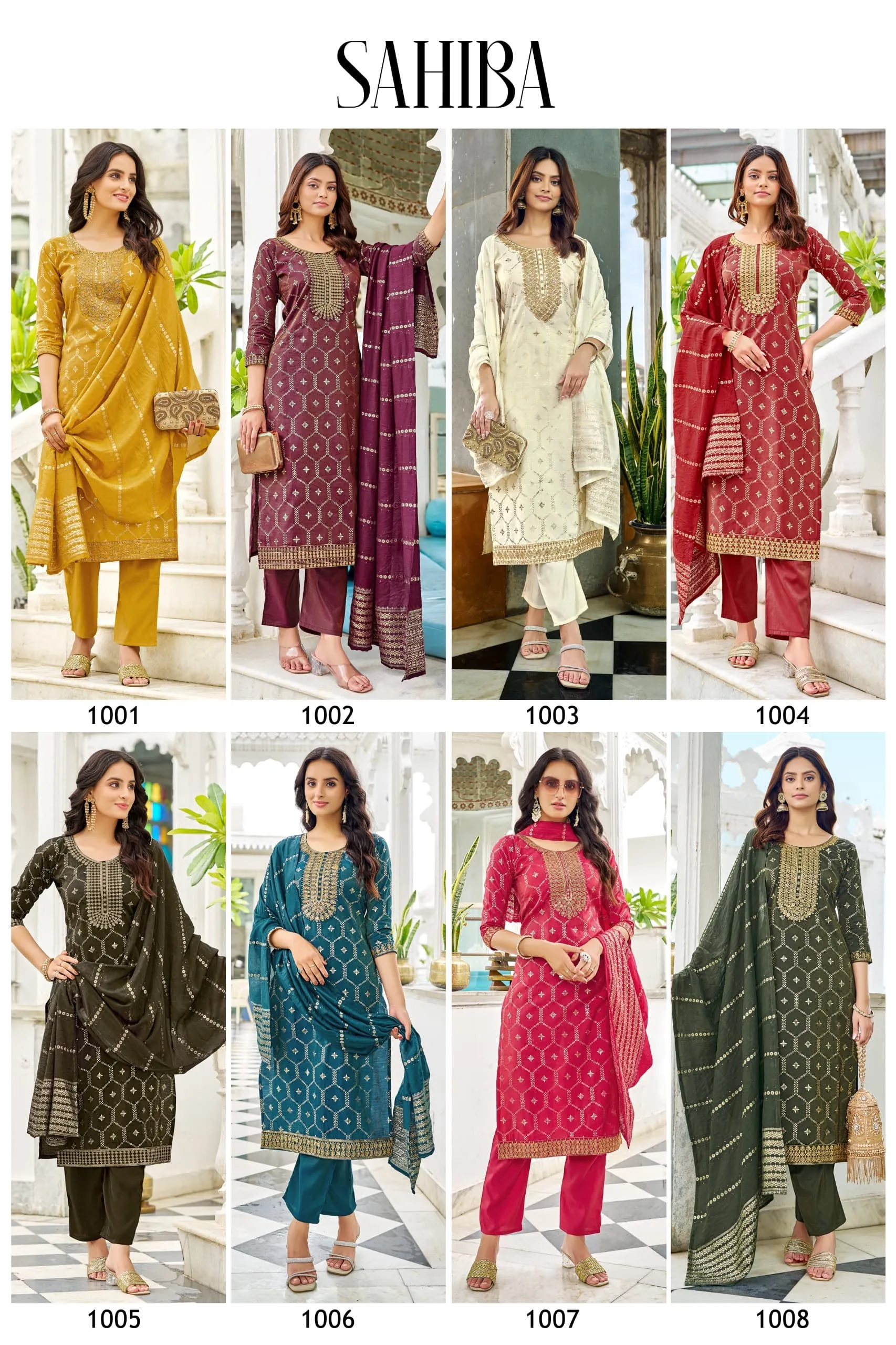 Sahiba Salwar suit With Kurti Pent - Image 18 in Surat